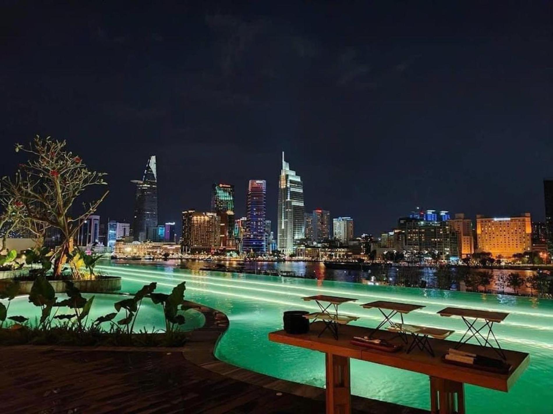 The Opera Apartment Cental Saigon Free Pool-Gym-Sauna Room- Golf Mini Ho Chi Minh-byen Eksteriør bilde