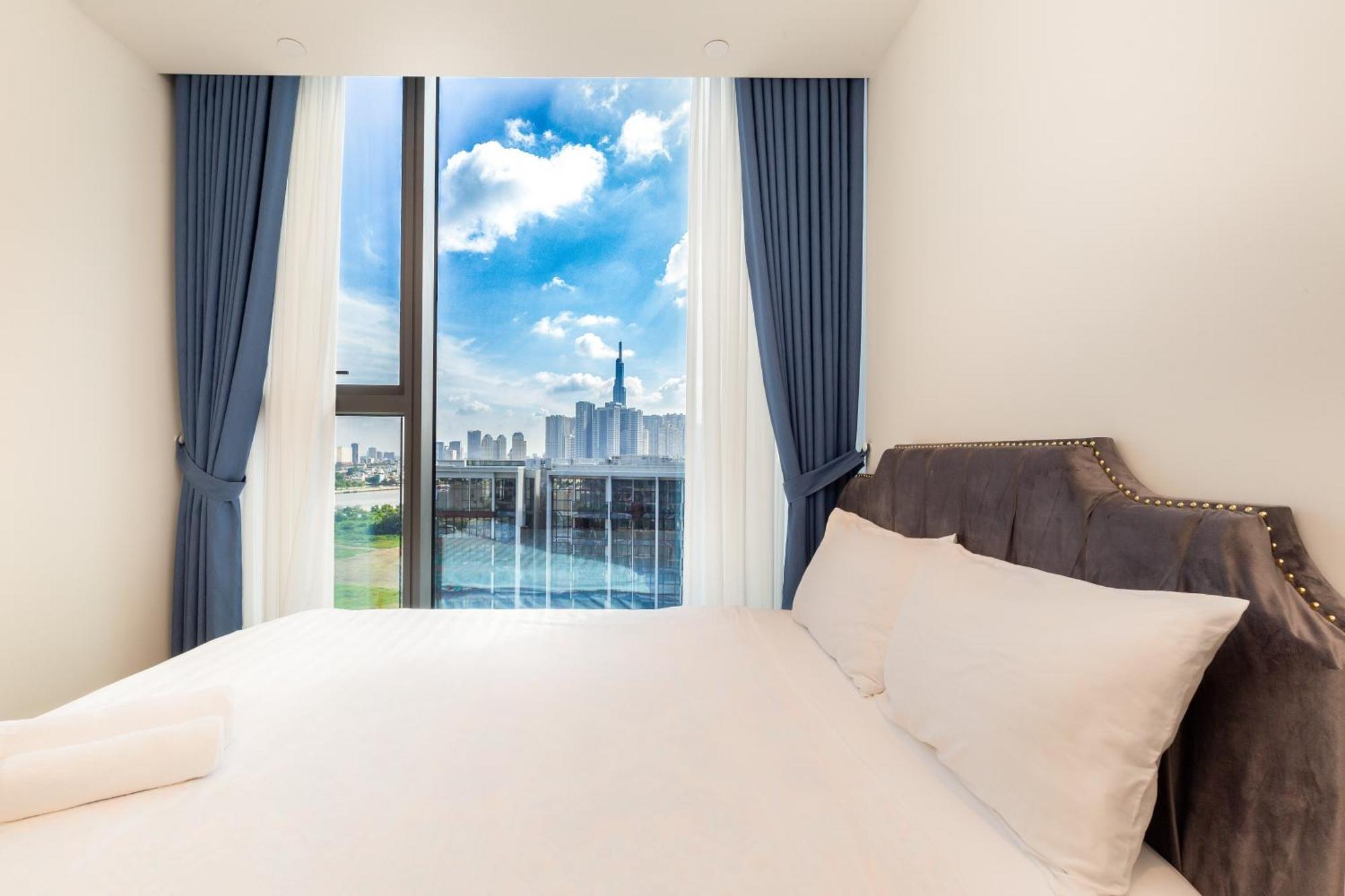 The Opera Apartment Cental Saigon Free Pool-Gym-Sauna Room- Golf Mini Ho Chi Minh-byen Eksteriør bilde